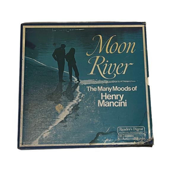 VTG Moon River The Many Moods of Henry Mancini Album Collection Set of 8 LP 's - Picture 1 of 3